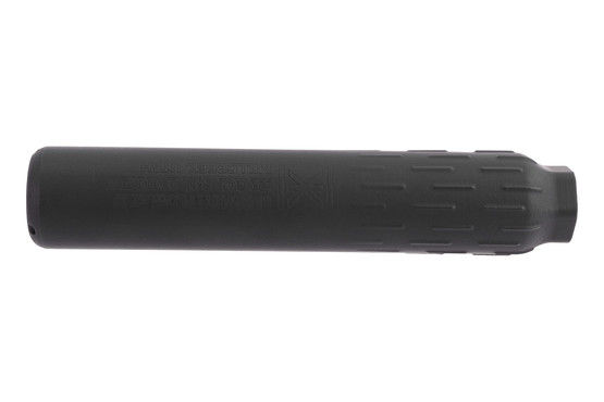 HUXWRX FLOW 22 Ti Suppressor in Black is made of grade 5 titanium